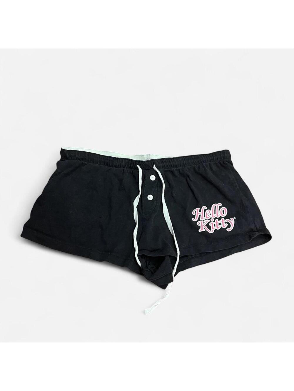 y2k Hello kitty pj shorts